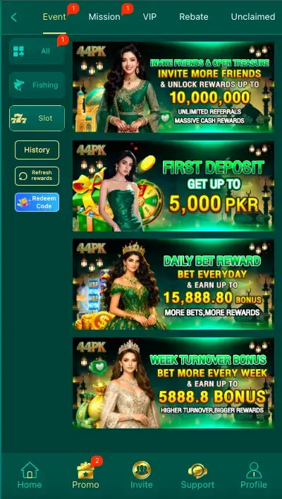 44PK Game App